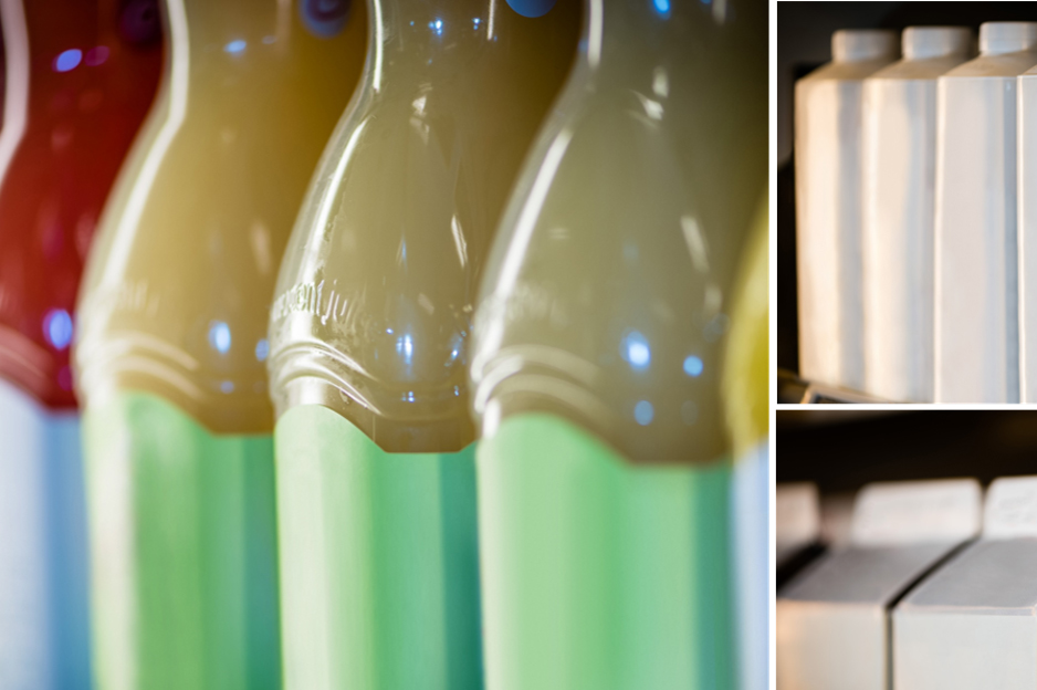 Liquid shop food packaging